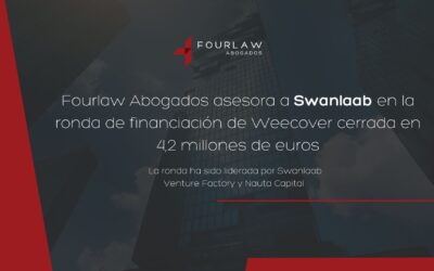 Fourlaw Abogados asesora a Swanlaab en la ronda de financiación de 4,2 millones de euros de Weecover