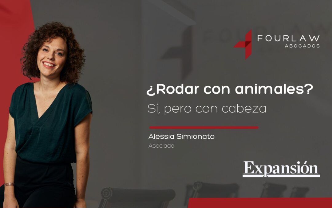 ¿Rodar con animales? Sí, pero con cabeza